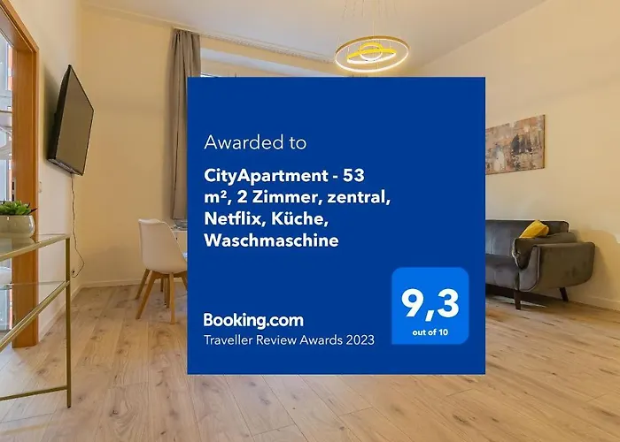 Cityapartment - 53 M², 2 Zimmer, Zentral, Netflix, Kueche, Waschmaschine * Cottbus